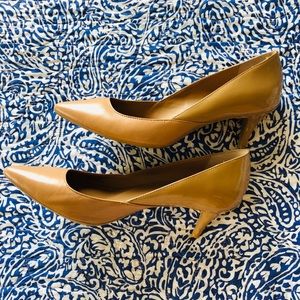 Calvin Klein Nude Mini Pump Heels